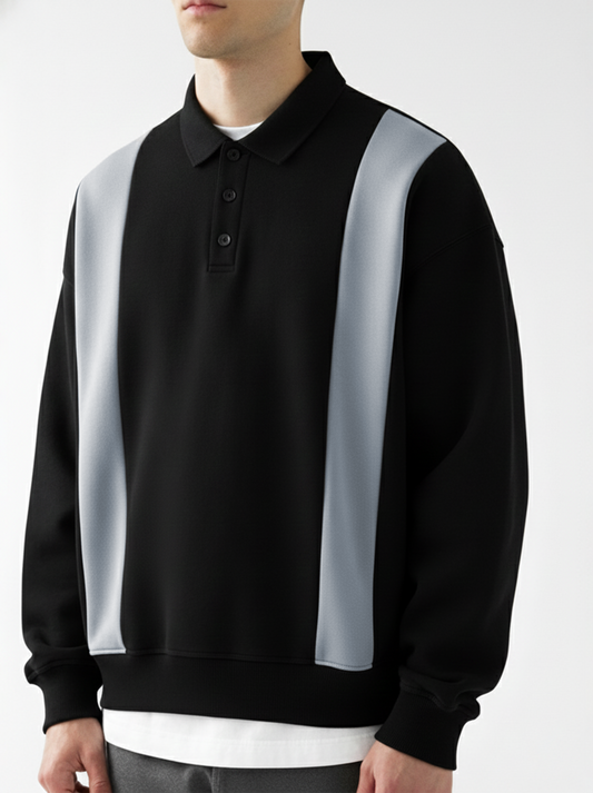 SPLIT SWEAT - SILVERISH