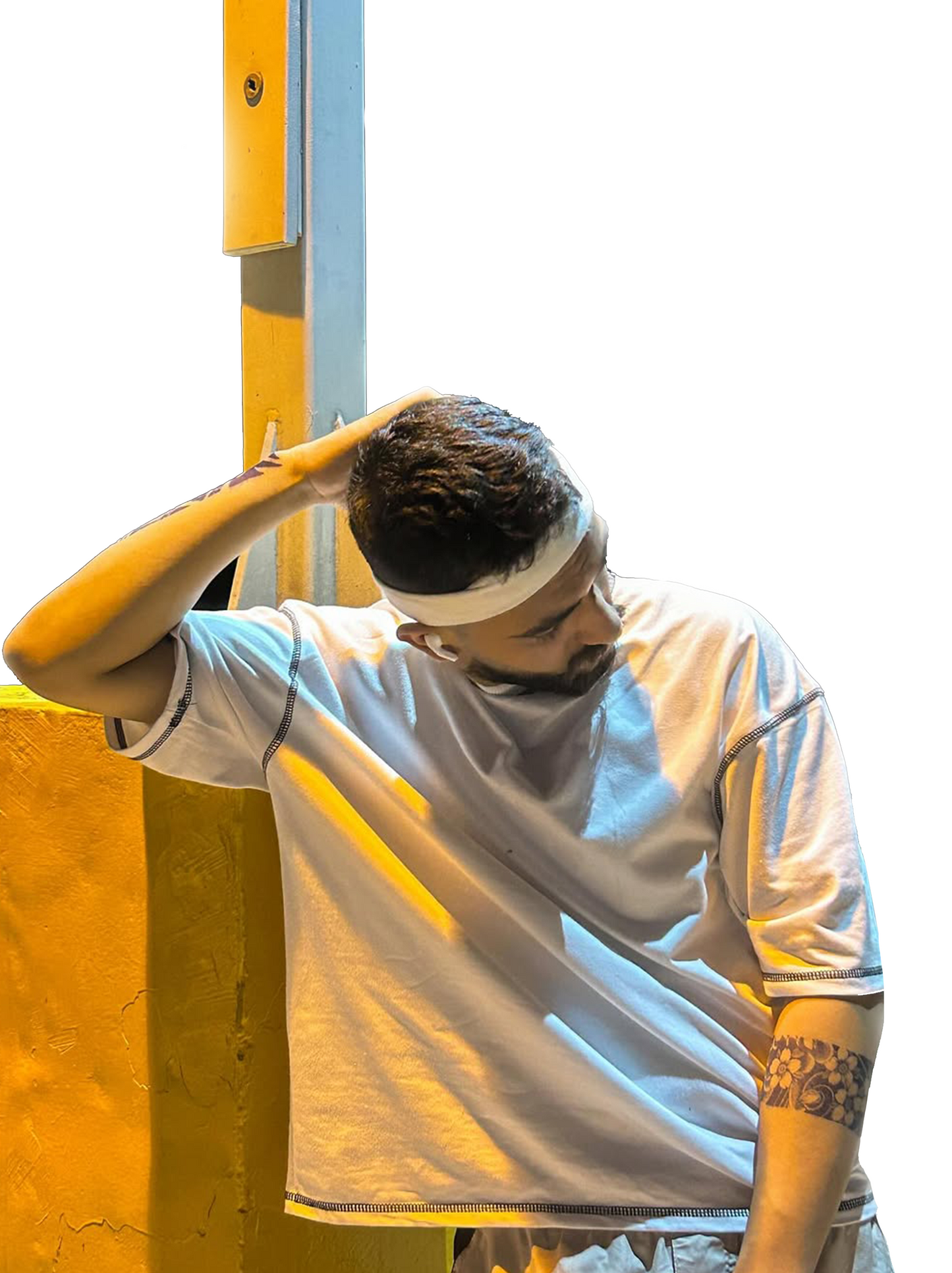 Contrast Stitch - Tee