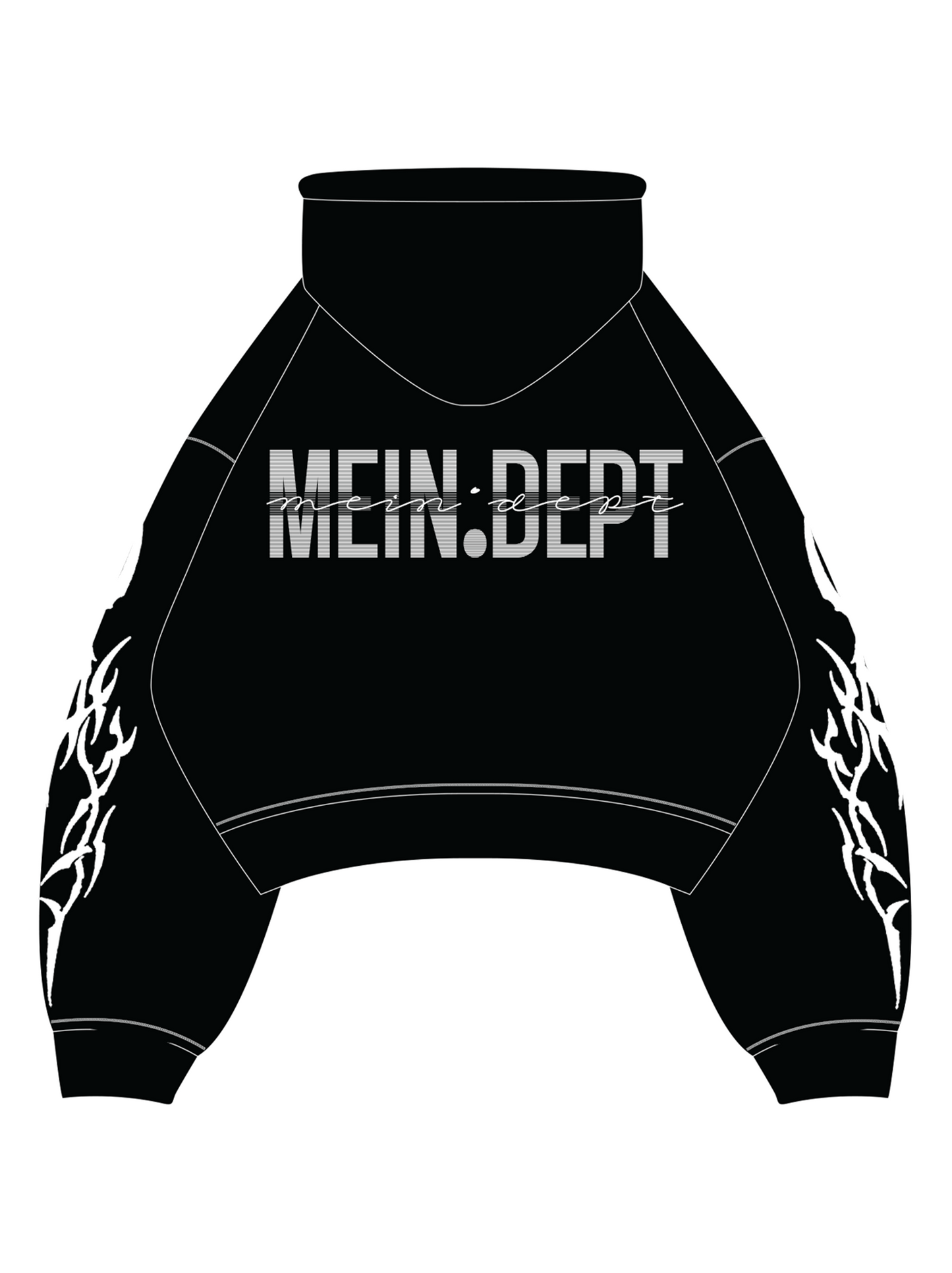 CONTRAST STITCH HOODIE