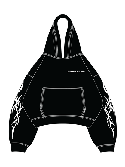 CONTRAST STITCH HOODIE