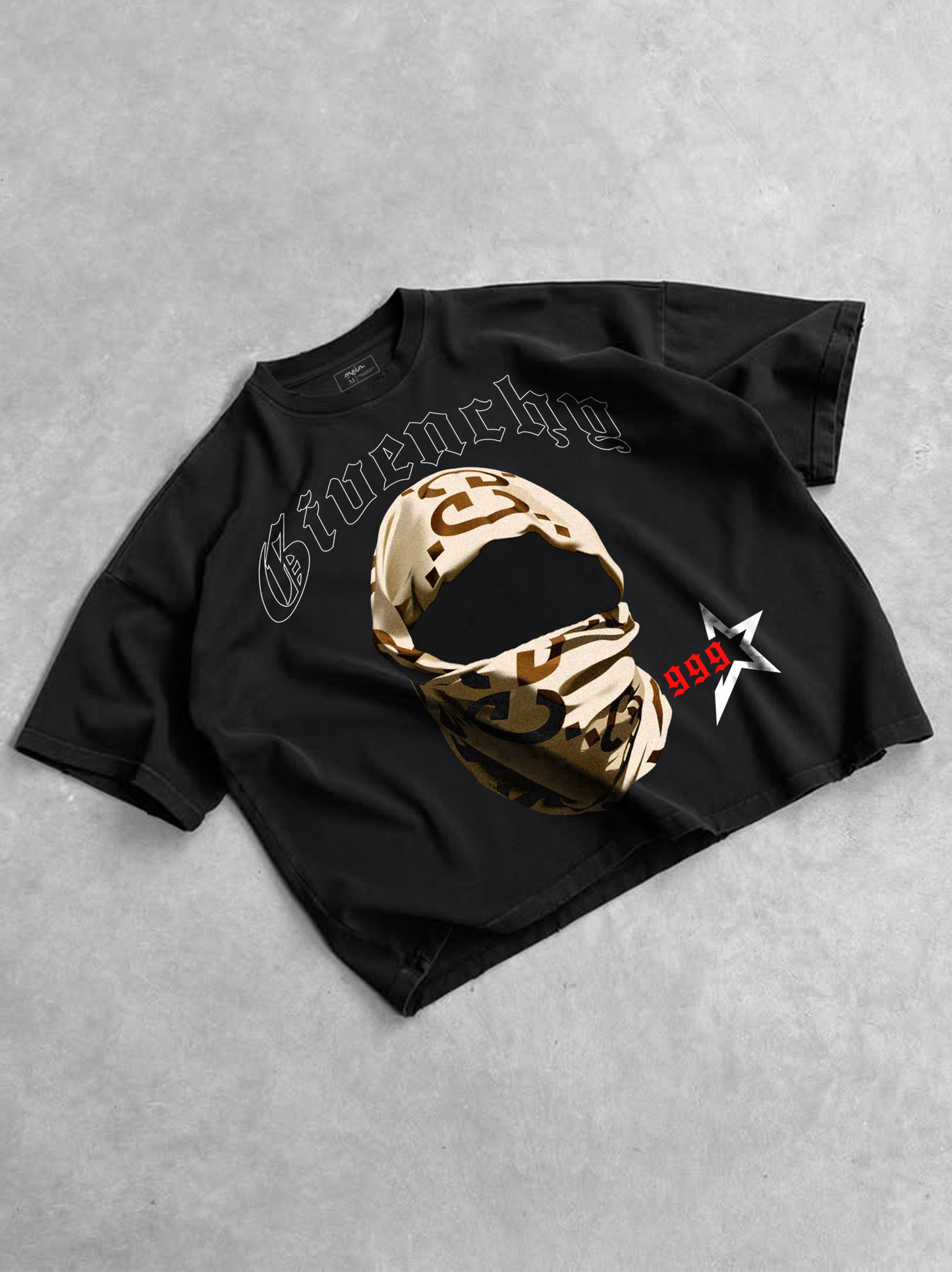 MASKED Y2K TEE