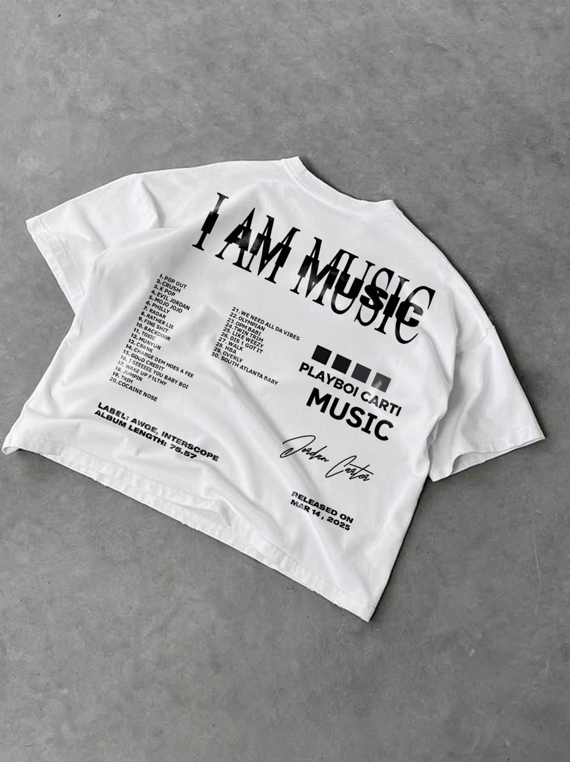 PLAYBOY CARTI (I AM MUSIC) - TEE – MEIN