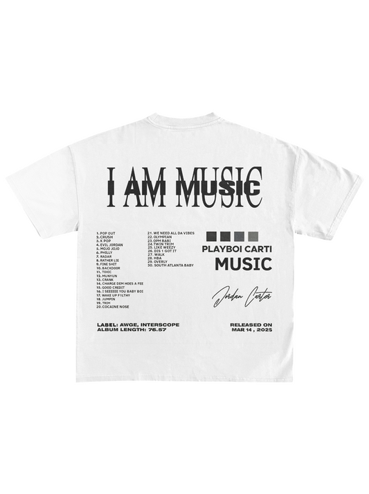 PLAYBOY CARTI (I AM MUSIC) - TEE